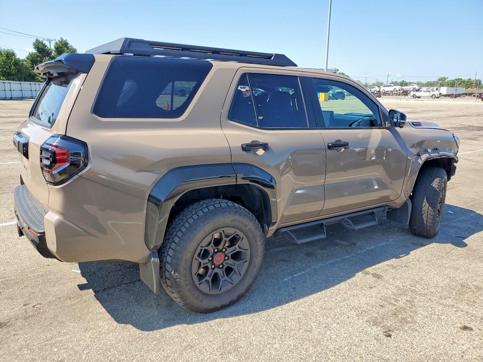2025 Toyota 4runner მანქანა იყიდება აუქციონზე, vin: JTEVB5BR6S5004628, აუქციონის ნომერი: 63654216