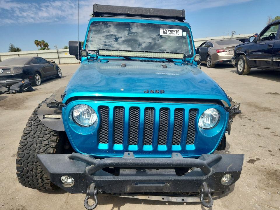 Aukcja sprzedaży 2019 Jeep Wrangler Unlimited, vin: 1C4HJXDG0KW638829, numer aukcji: 63730576