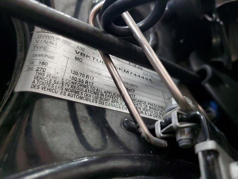 Aukcja sprzedaży 2019 Ktm 790, vin: VBKTU6405KM744444, numer aukcji: 66383496