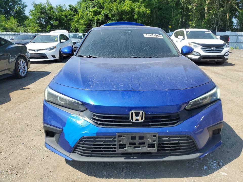 66084956 :رقم المزاد ، 2HGFE2F31NH102081 vin ، 2022 Honda Civic مزاد بيع