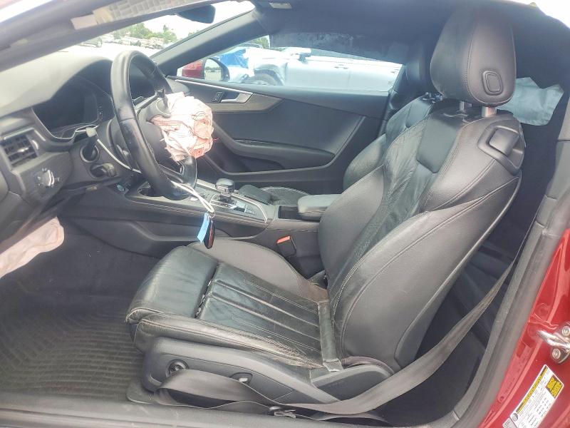 63429576 :رقم المزاد ، WAUSNAF55JA003956 vin ، 2018 Audi A5 مزاد بيع