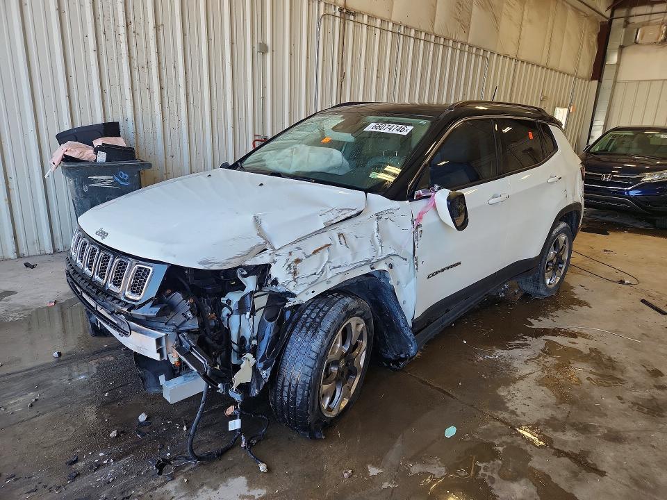 66074746 :رقم المزاد ، 3C4NJDCB6MT519019 vin ، 2021 Jeep Compass مزاد بيع