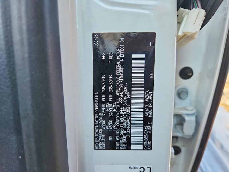 Продажа на аукционе авто 2025 Lexus Rx 350, vin: JTJCHMAA9S2034043, номер лота: 63355106