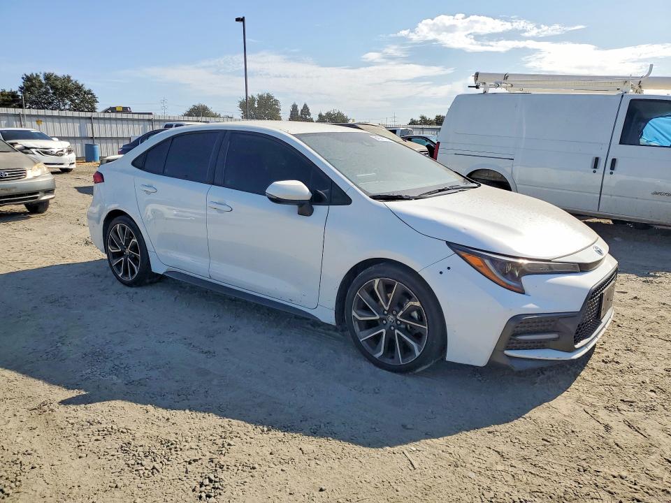 64091776 :رقم المزاد ، 5YFS4RCE5LP057586 vin ، 2020 Toyota Corolla مزاد بيع