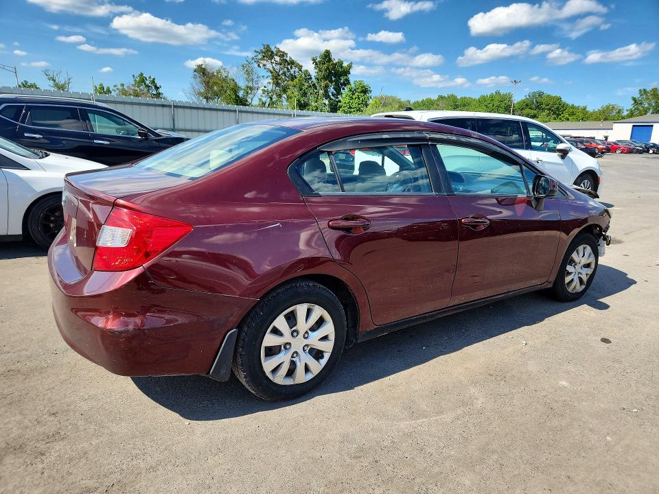 Aukcja sprzedaży 2012 Honda Civic, vin: 19XFB2F52CE317664, numer aukcji: 63673936