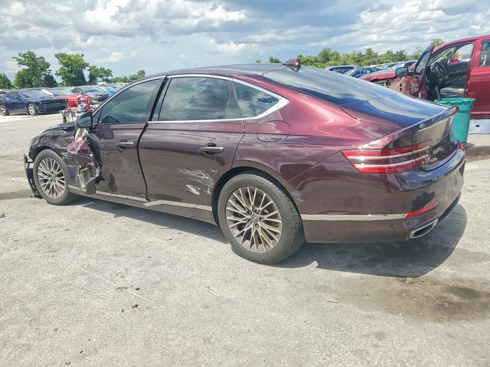 2021 Genesis G80 მანქანა იყიდება აუქციონზე, vin: KMTGB4SC1MU046508, აუქციონის ნომერი: 66780126