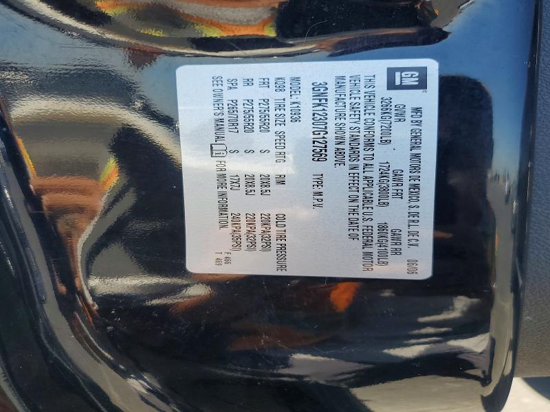 2007 Chevrolet Avalanche მანქანა იყიდება აუქციონზე, vin: 3GNFK12307G127569, აუქციონის ნომერი: 63896156