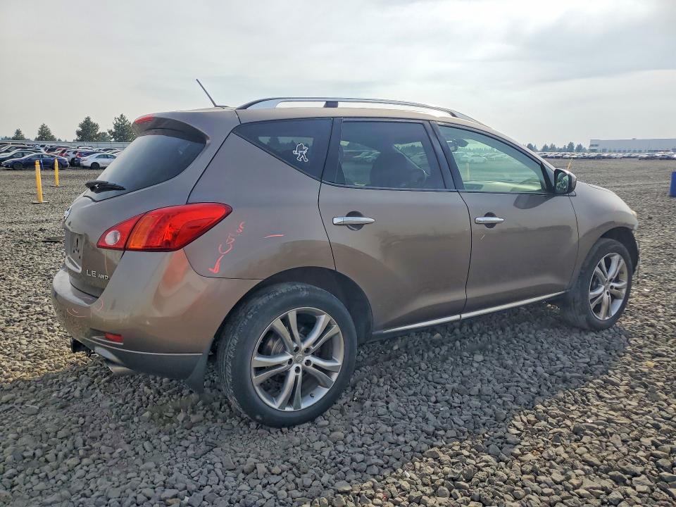 2010 Nissan Murano მანქანა იყიდება აუქციონზე, vin: JN8AZ1MW1AW125798, აუქციონის ნომერი: 66100706
