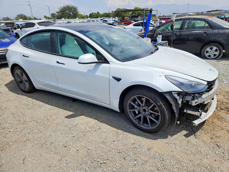 Продажа на аукционе авто 2022 Tesla Model 3, vin: 5YJ3E1EA3NF347188, номер лота: 65557366