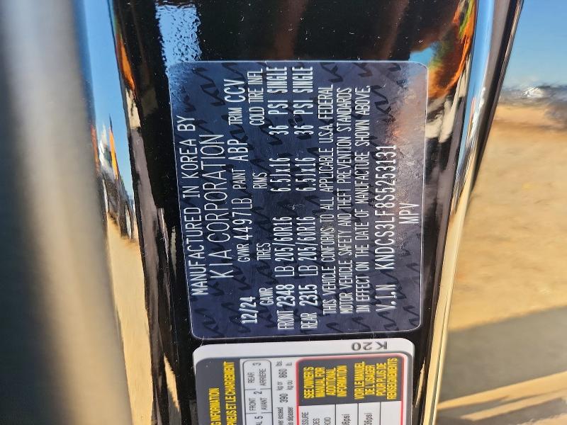 Продаж на аукціоні авто 2025 Kia Niro, vin: KNDCS3LF8S5253131, номер лоту: 64616716
