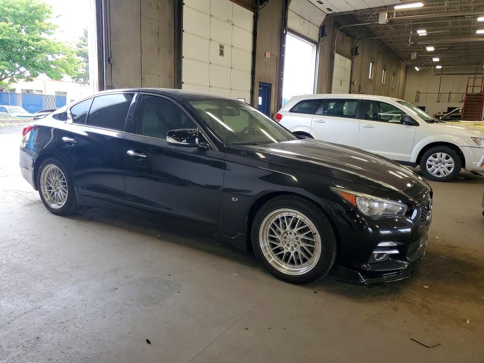 2014 Infiniti Q50 მანქანა იყიდება აუქციონზე, vin: JN1BV7AP9EM676867, აუქციონის ნომერი: 65538066