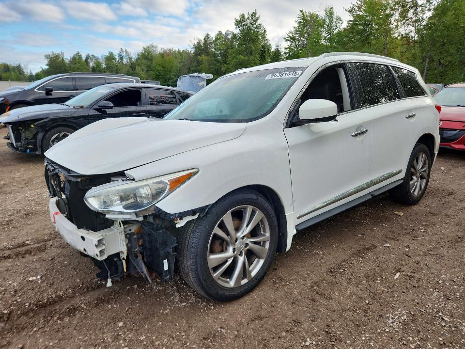 Auction sale of the 2013 Infiniti Jx35, vin: 5N1AL0MM4DC339188, lot number: 66381046