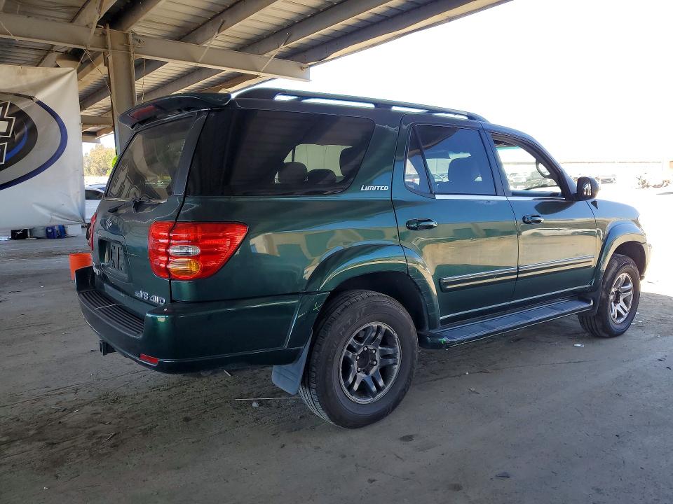 2004 Toyota Sequoia მანქანა იყიდება აუქციონზე, vin: 5TDBT48A74S229587, აუქციონის ნომერი: 64037836