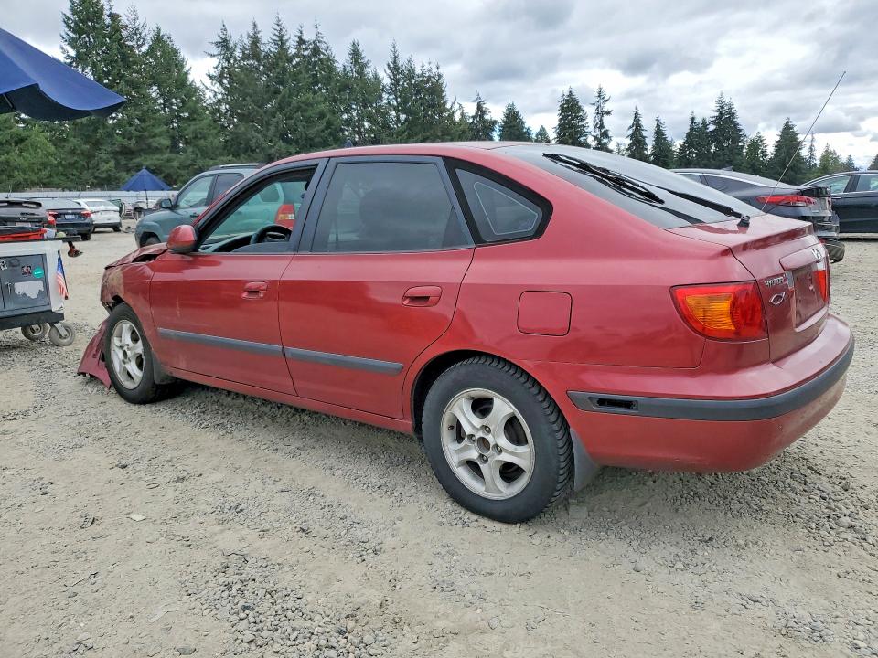 2002 Hyundai Elantra მანქანა იყიდება აუქციონზე, vin: KMHDN55D22U052166, აუქციონის ნომერი: 66936996