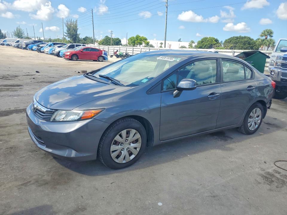 Auction sale of the 2012 Honda Civic, vin: 19XFB2F51CE055586, lot number: 64061656