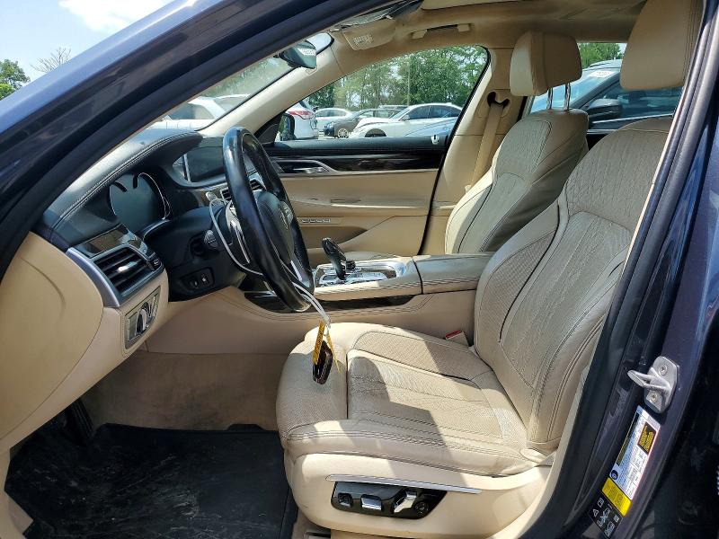 2016 Bmw 750 მანქანა იყიდება აუქციონზე, vin: WBA7F2C57GG419641, აუქციონის ნომერი: 63168126