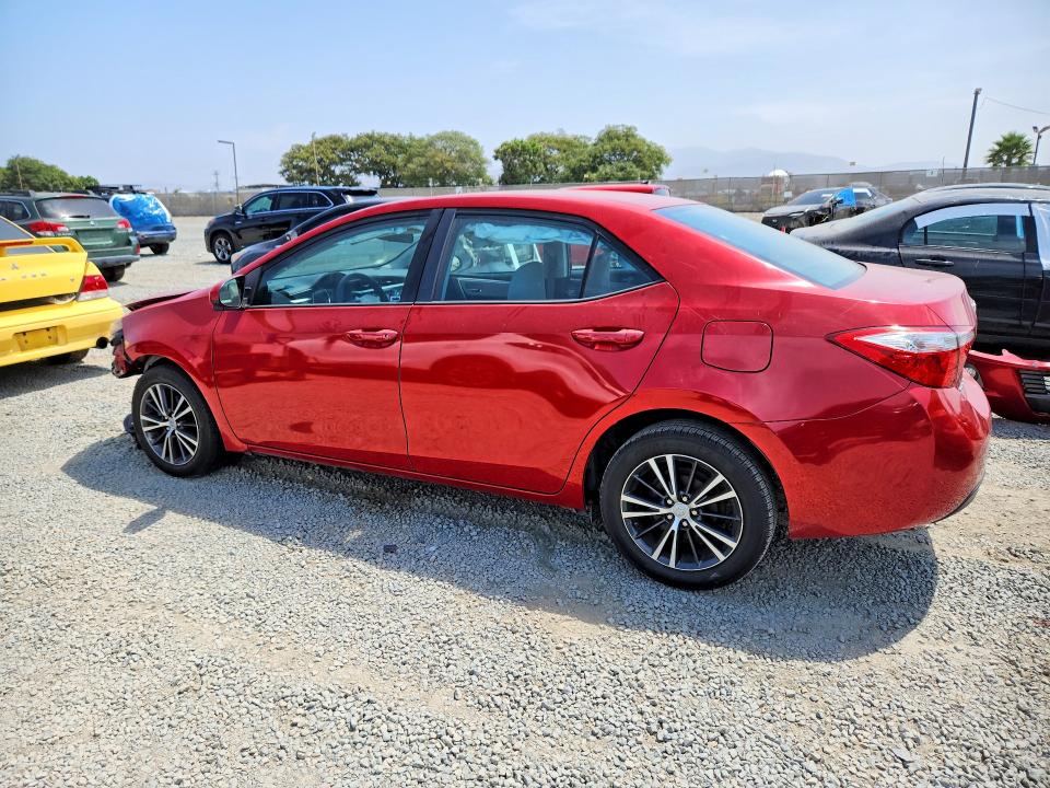 63772276 :رقم المزاد ، 5YFBURHE8GP552637 vin ، 2016 Toyota Corolla مزاد بيع