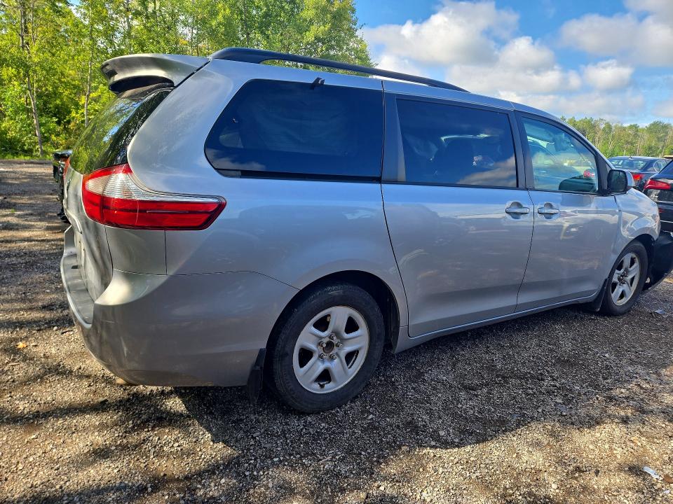 Aukcja sprzedaży 2015 Toyota Sienna, vin: 5TDKK3DCXFS668886, numer aukcji: 66039256