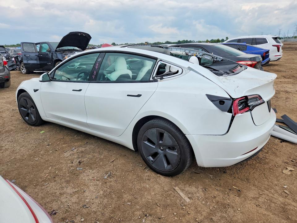 63953716 :رقم المزاد ، 5YJ3E1EAXPF384581 vin ، 2023 Tesla Model 3 مزاد بيع