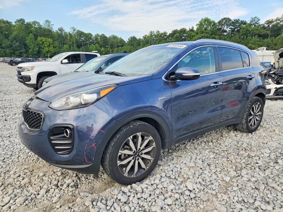 2017 Kia Sportage მანქანა იყიდება აუქციონზე, vin: KNDPNCAC0H7072507, აუქციონის ნომერი: 65490486