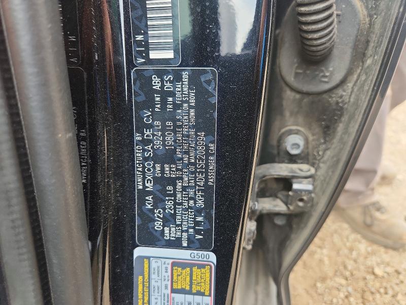 65129266 :رقم المزاد ، 3KPFT4DE1SE208994 vin ، 2025 Kia K4 مزاد بيع