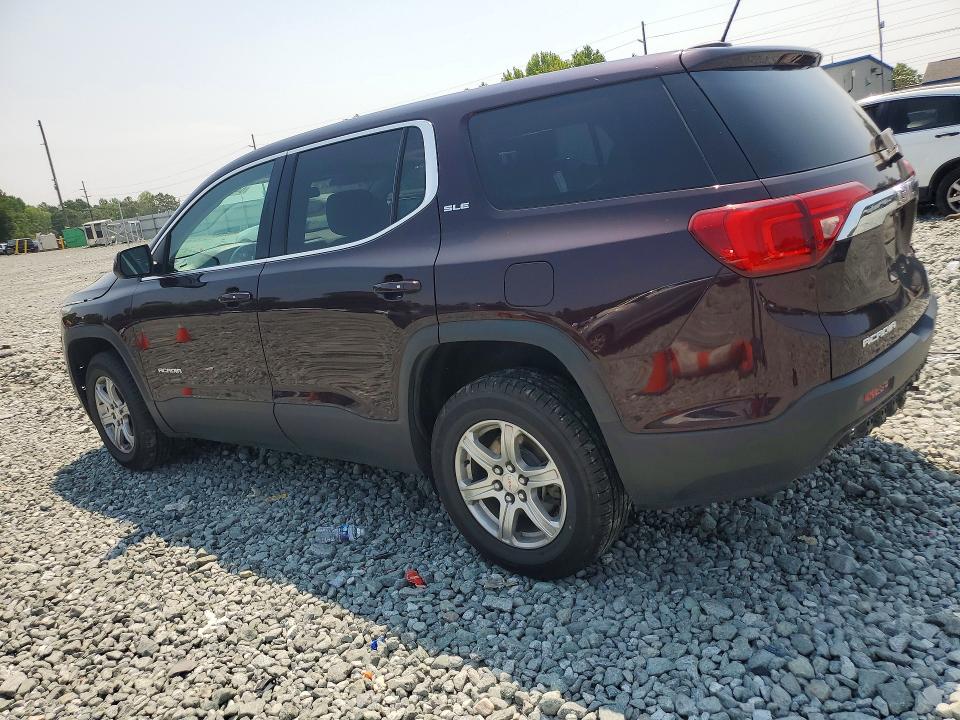64541126 :رقم المزاد ، 1GKKNKLA8JZ163183 vin ، 2018 Gmc Acadia مزاد بيع