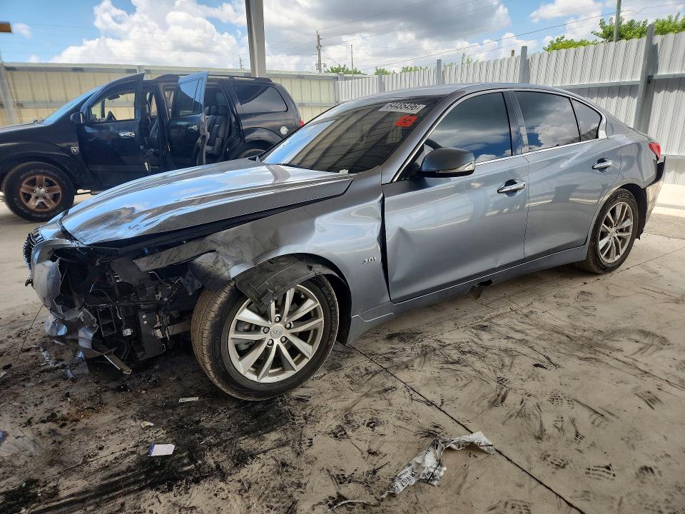 64485496 :رقم المزاد ، JN1EV7AP8HM733254 vin ، 2017 Infiniti Q50 مزاد بيع