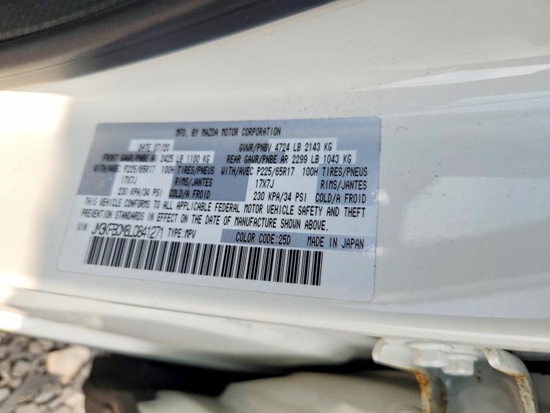Продаж на аукціоні авто 2020 Mazda Cx-5, vin: JM3KFBCM8L0841271, номер лоту: 65017316