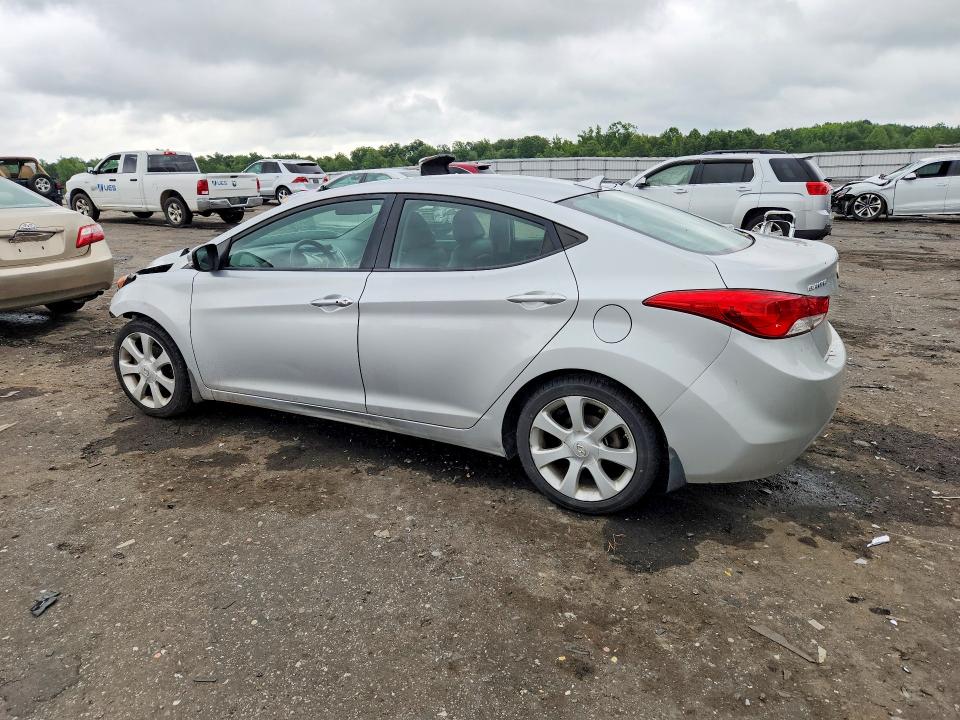 63572296 :رقم المزاد ، 5NPDH4AE2DH191053 vin ، 2013 Hyundai Elantra مزاد بيع