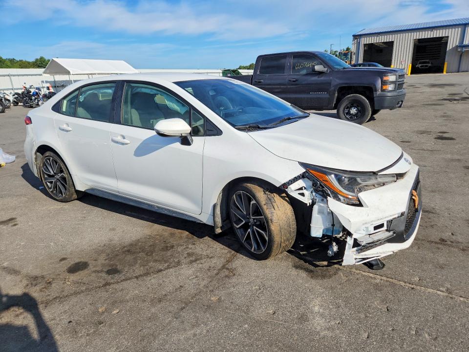 66507606 :رقم المزاد ، JTDS4RCE9LJ008721 vin ، 2020 Toyota Corolla مزاد بيع
