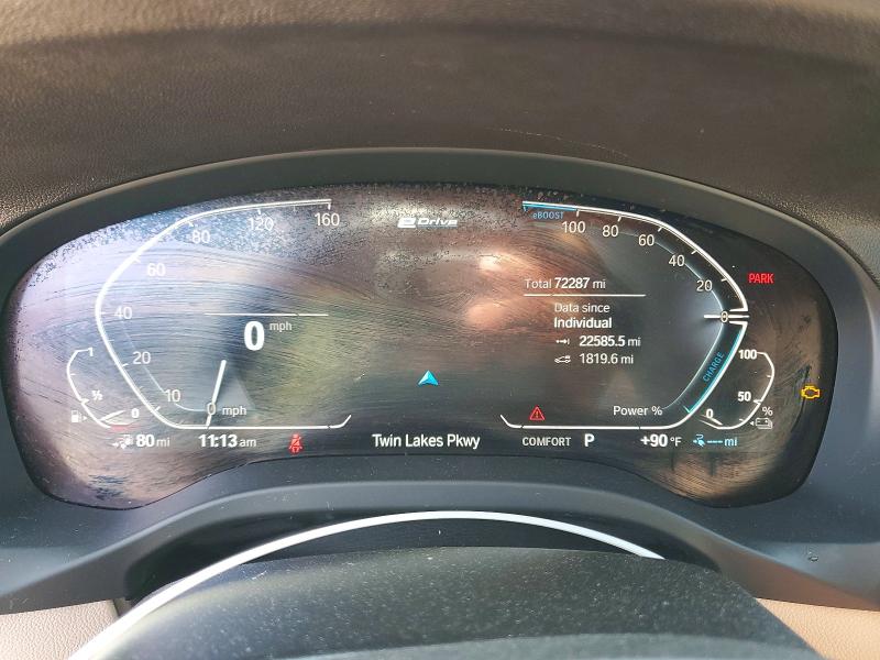 2021 Bmw X3 მანქანა იყიდება აუქციონზე, vin: 5UXTS1C01M9E74776, აუქციონის ნომერი: 65917076