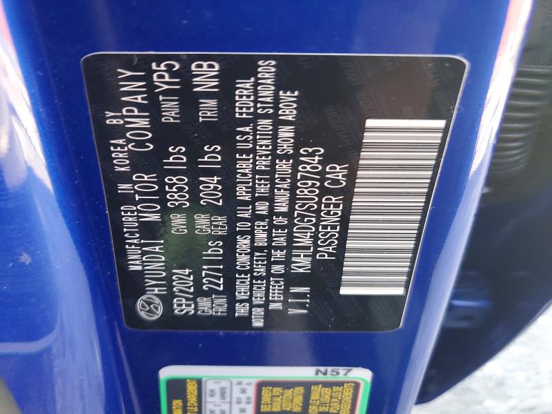 Продаж на аукціоні авто 2025 Hyundai Elantra, vin: KMHLM4DG7SU897843, номер лоту: 64469656