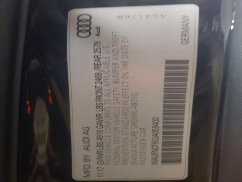63292346 :رقم المزاد ، WAUFNCF50JA059400 vin ، 2018 Audi A5 مزاد بيع
