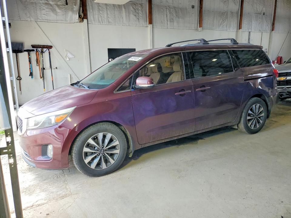 2015 Kia Sedona მანქანა იყიდება აუქციონზე, vin: KNDMC5C12F6037843, აუქციონის ნომერი: 63824626