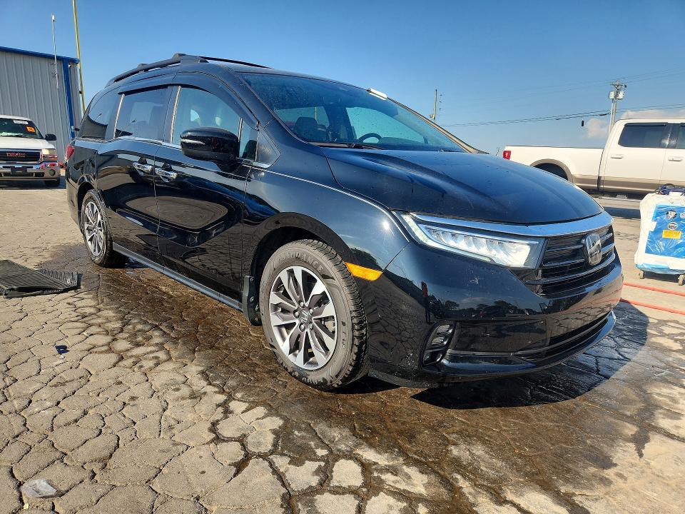 66922626 :رقم المزاد ، 5FNRL6H70MB004740 vin ، 2021 Honda Odyssey مزاد بيع
