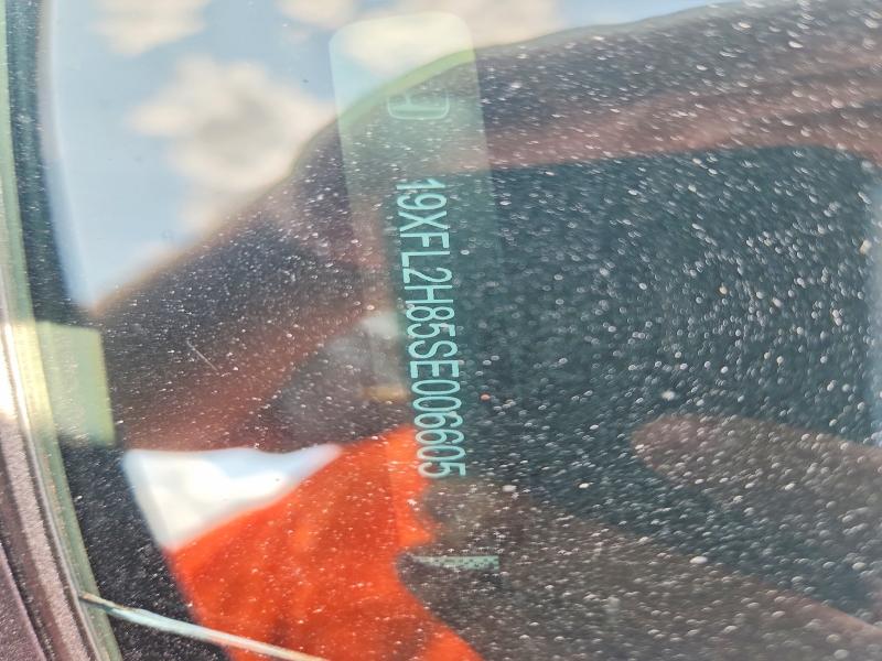 2025 Honda Civic მანქანა იყიდება აუქციონზე, vin: 19XFL2H85SE006605, აუქციონის ნომერი: 64479766