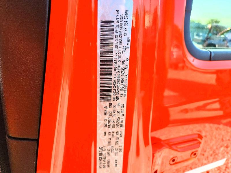 2020 Jeep Gladiator მანქანა იყიდება აუქციონზე, vin: 1C6HJTAG7LL149545, აუქციონის ნომერი: 63332176