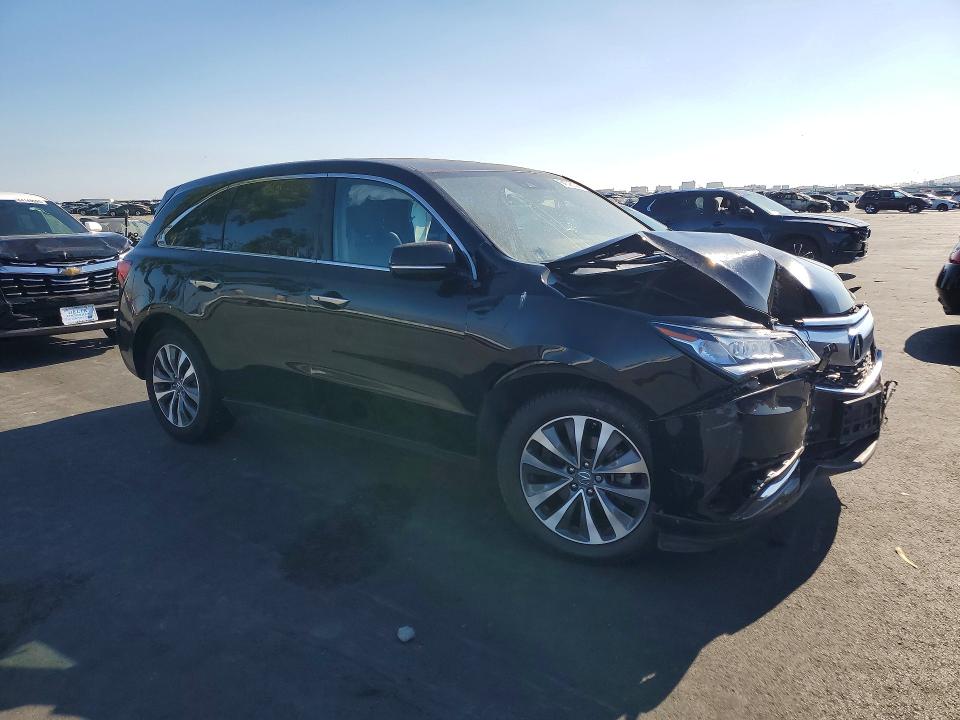 64296136 :رقم المزاد ، 5FRYD4H46GB055780 vin ، 2016 Acura Mdx مزاد بيع