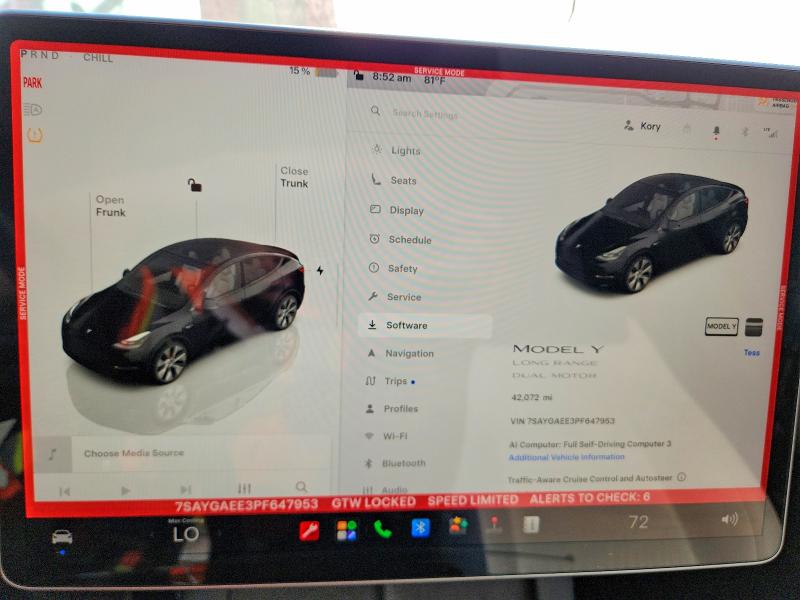 Aukcja sprzedaży 2023 Tesla Model Y, vin: 7SAYGAEE3PF647953, numer aukcji: 63308986
