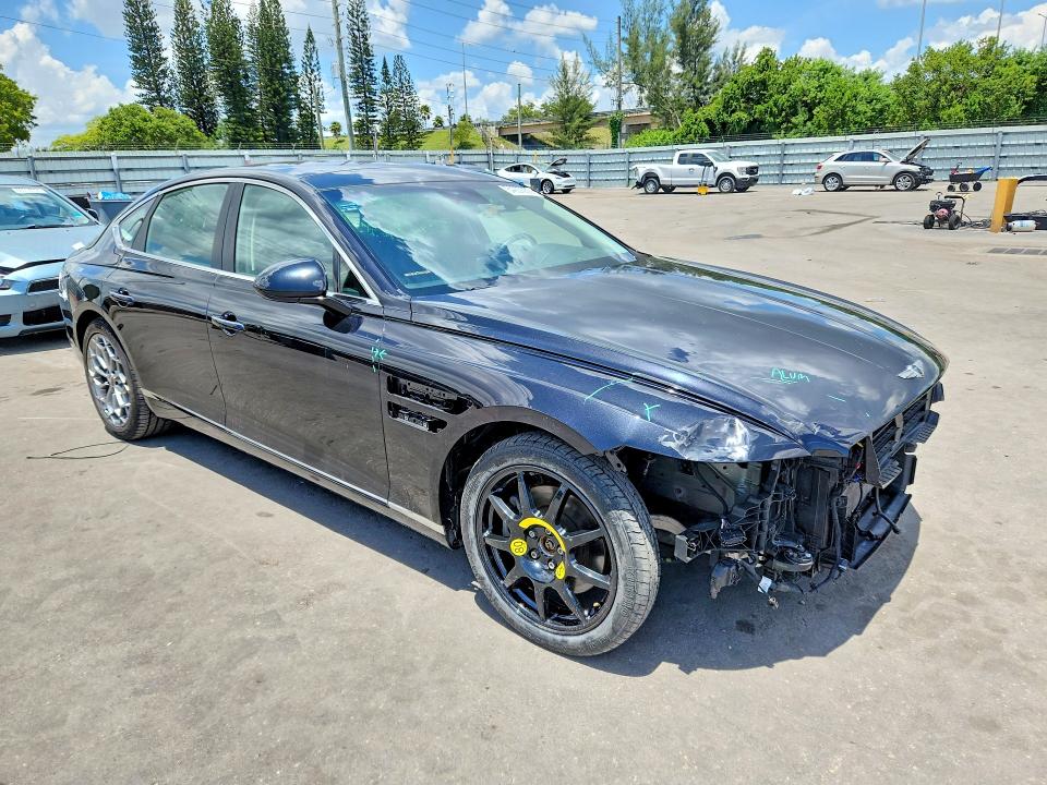 64907256 :رقم المزاد ، KMTGB4SC7MU046304 vin ، 2021 Genesis G80 مزاد بيع