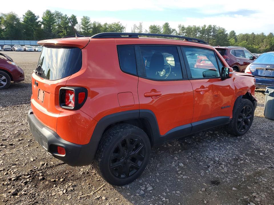 Продажа на аукционе авто 2017 Jeep Renegade, vin: ZACCJBBB4HPE59705, номер лота: 63699126