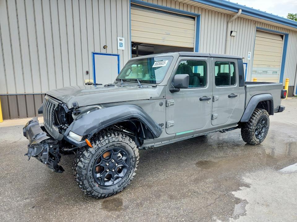 66056926 :رقم المزاد ، 1C6HJTAG3PL549592 vin ، 2023 Jeep Gladiator مزاد بيع