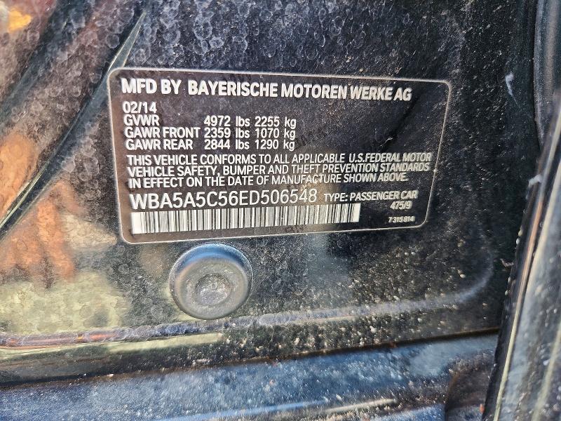 Продаж на аукціоні авто 2014 Bmw 528, vin: WBA5A5C56ED506548, номер лоту: 67404886