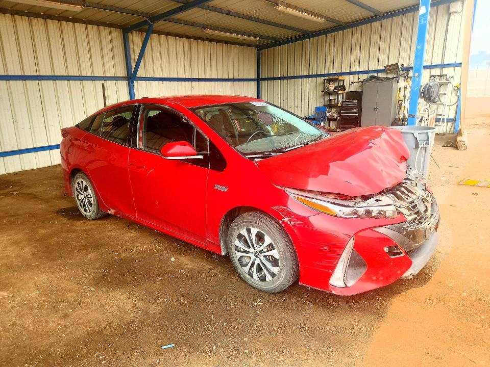 63179406 :رقم المزاد ، JTDKARFP7L3140922 vin ، 2020 Toyota Prius Prime مزاد بيع