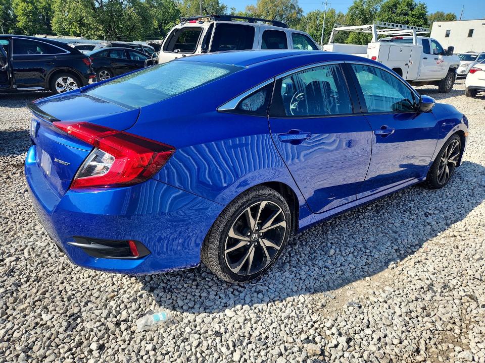2021 Honda Civic მანქანა იყიდება აუქციონზე, vin: 2HGFC2F83MH554615, აუქციონის ნომერი: 66164396