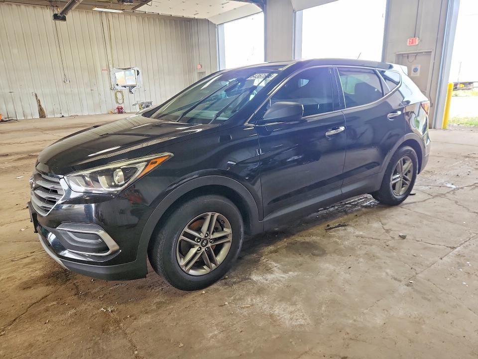 64367696 :رقم المزاد ، 5XYZTDLBXJG552586 vin ، 2018 Hyundai Santa Fe Sport مزاد بيع