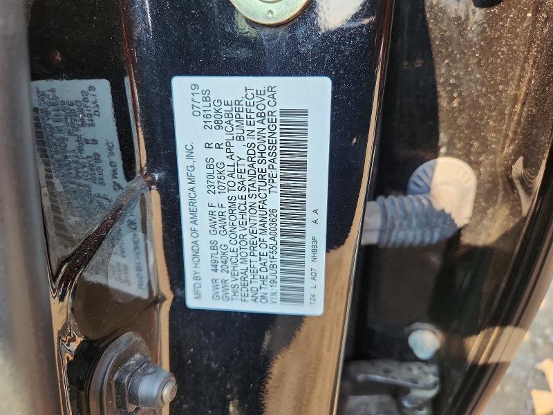 Aukcja sprzedaży 2020 Acura Tlx, vin: 19UUB1F55LA003626, numer aukcji: 64606336