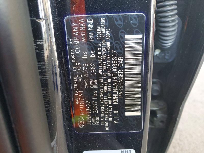 Продажа на аукционе авто 2023 Hyundai Elantra, vin: KMHLN4AJ4PU036317, номер лота: 66643386