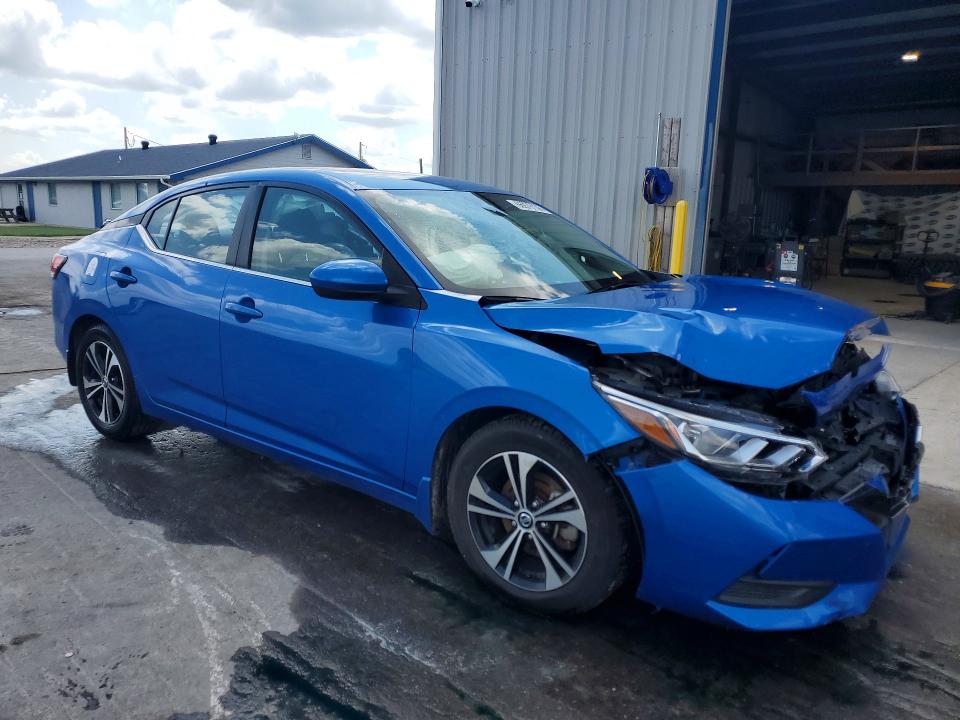 2022 Nissan Sentra მანქანა იყიდება აუქციონზე, vin: 3N1AB8CV2NY295591, აუქციონის ნომერი: 66979136