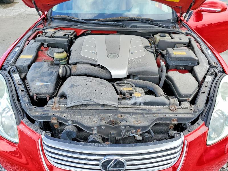 65653826 :رقم المزاد ، JTHFN48YX50064002 vin ، 2005 Lexus Sc مزاد بيع